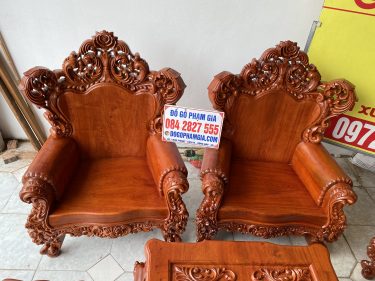 Ghế đơn bộ hoàng gia nguyên khối