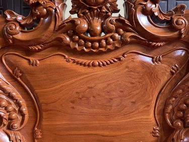 Bàn ghế hoàng gia louis Gỗ hương