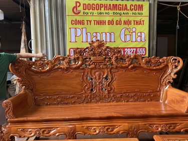 Bàn ghế hoàng gia louis Gỗ hương