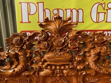 Bàn ghế hoàng gia louis Gỗ hương