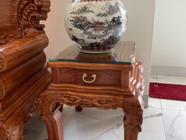 Bàn ghế hoàng gia tân cổ điển