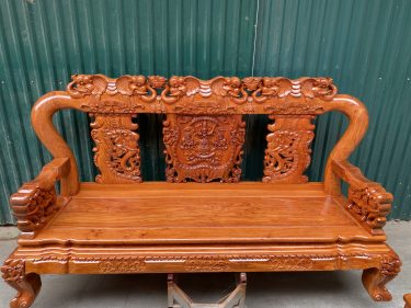 bàn ghế quốc voi gỗ hương