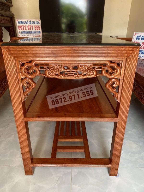 Trường kỷ gỗ hương đá