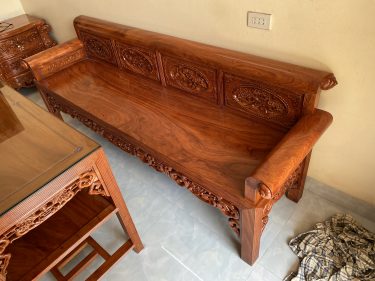 Trường kỷ gỗ hương đá