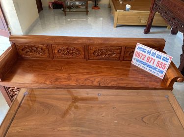 Trường kỷ gỗ hương đá