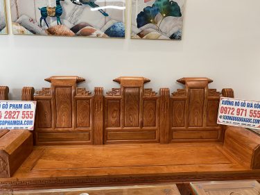 Bàn ghế âu á gỗ hương