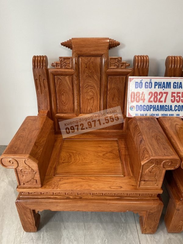 Bàn ghế âu á gỗ hương