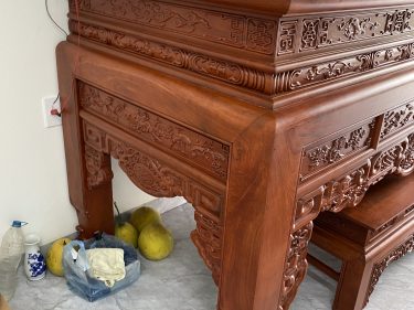 ban thờ gỗ hương