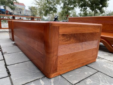 bàn ghế sofa gỗ hương