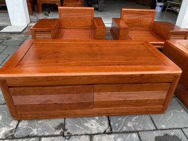 bàn ghế sofa gỗ hương