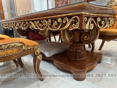 bàn ghế ăn hoàng gia