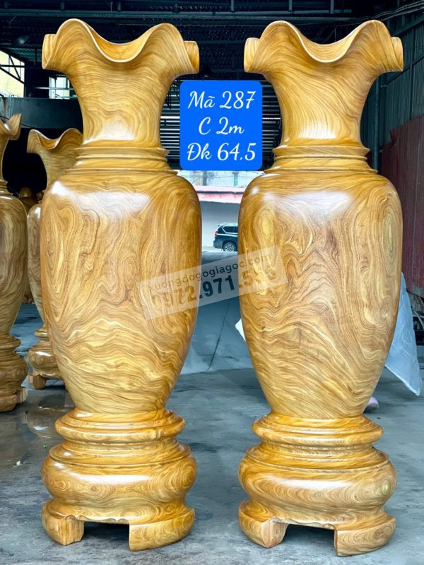 lộc bình 2m nguyên khối