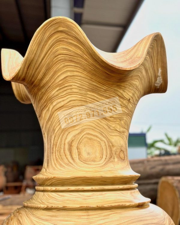 lộc bình 2m gỗ câm vàng