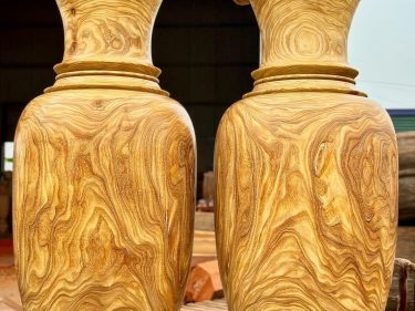 lộc bình 2m gỗ câm vàng