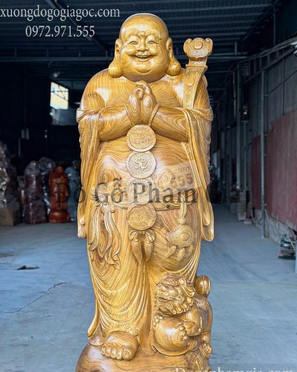 tượng di lạc chúc phúc 2m2