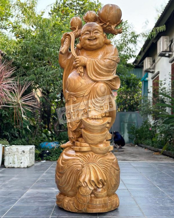tượng di lạc gánh đào