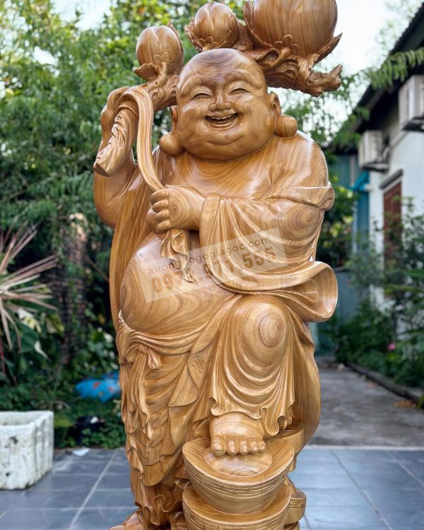 tượng di lạc gánh đào