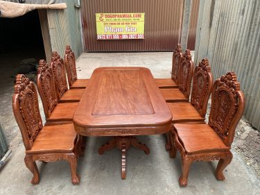 bàn ghế ăn gỗ hương