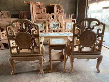 bàn ghế móc mỏ